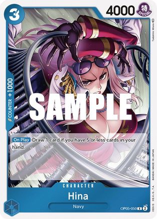 Hina OP05-050 R Awakening of the New Era  Foil