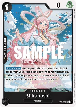 Shirahoshi OP05-082 R Awakening of the New Era  Foil
