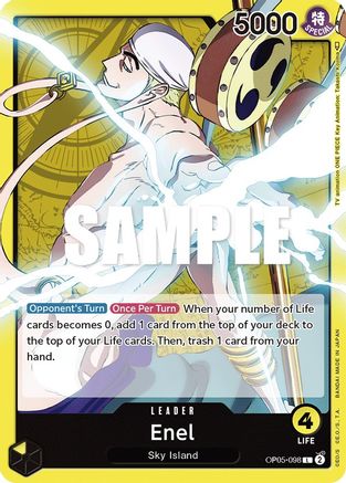 Enel (098) OP05-098 L Awakening of the New Era