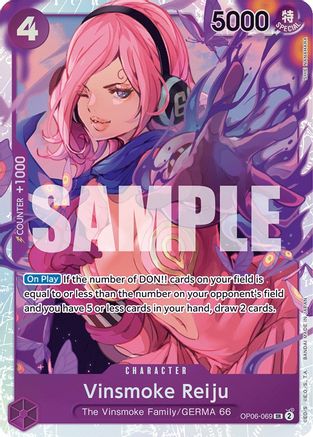 Vinsmoke Reiju (069) OP06-069 SR Wings of the Captain  Foil