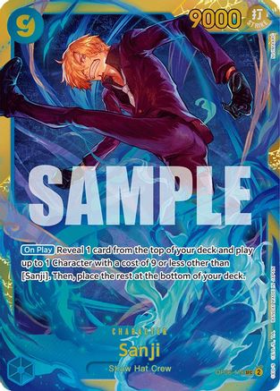Sanji OP06-119 SEC Wings of the Captain  Foil