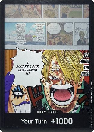 DON!! Card (Ivankov & Sanji) (Double Pack Set Vol. 3) Wings of the Captain  Foil