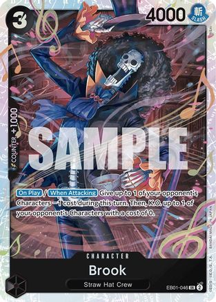 Brook (046) EB01-046 SR Extra Booster: Memorial Collection  Foil
