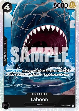 Laboon (048) EB01-048 SR Extra Booster: Memorial Collection  Foil