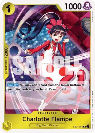 Charlotte Flampe EB01-056 R Extra Booster: Memorial Collection  Foil