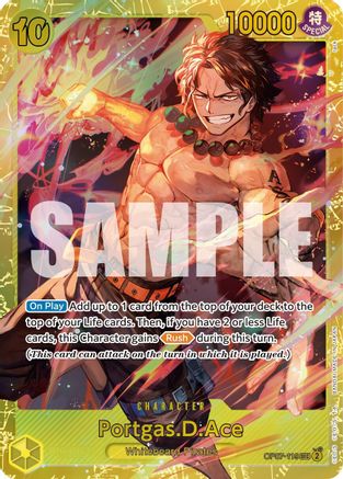 Portgas.D.Ace (119) OP07-119 SEC 500 Years in the Future  Foil