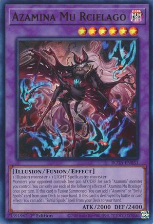 Azamina Mu Rcielago - ROTA-EN031 Ultra Rare 1st Edition