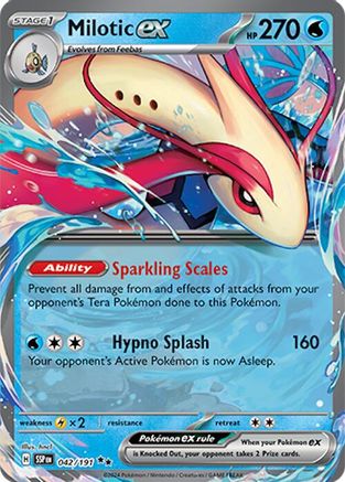 Milotic ex (42) Double Rare Holofoil