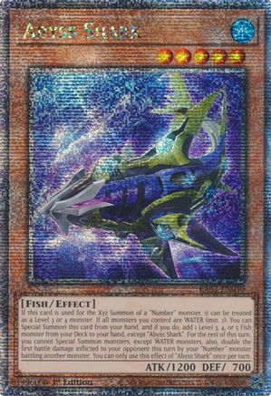 Abyss Shark (Quarter Century Secret Rare) - RA03-EN030 Quarter Century Secret Rare 1st Edition