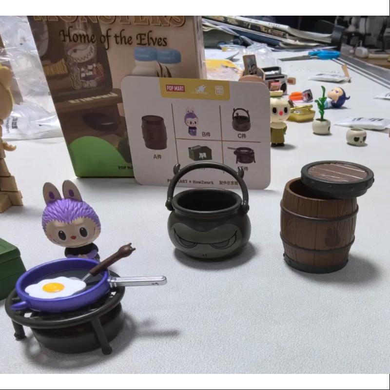 Labubu The Monsters Home of the Elves Series Dark Cuisine