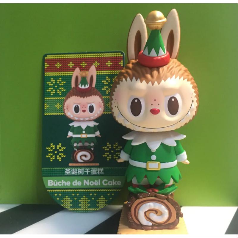 Labubu The Monsters Let's Christmas Series Bûche de Noël Cake