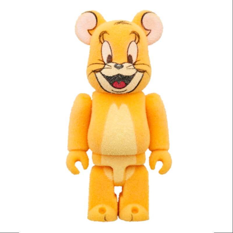 Bearbrick Jerry(Classic Color) Flocky Ver. 400% & 100% Be@rbrick 2024 Limited