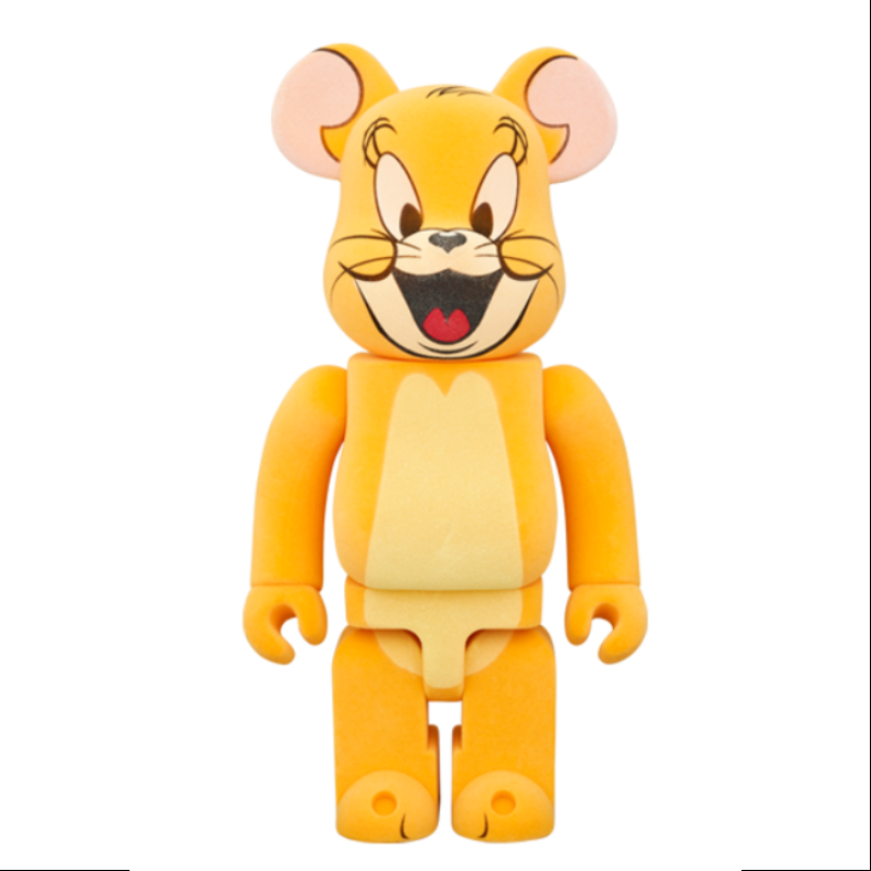 Bearbrick Jerry(Classic Color) Flocky Ver. 400% & 100% Be@rbrick 2024 Limited