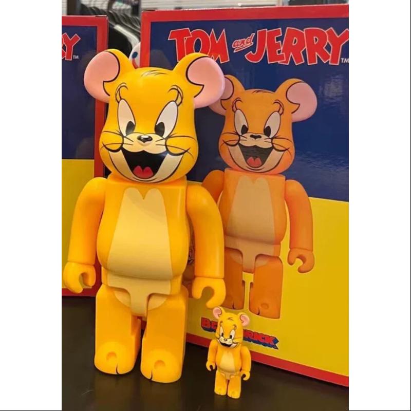 Bearbrick Jerry(Classic Color) Flocky Ver. 400% & 100% Be@rbrick 2024 Limited