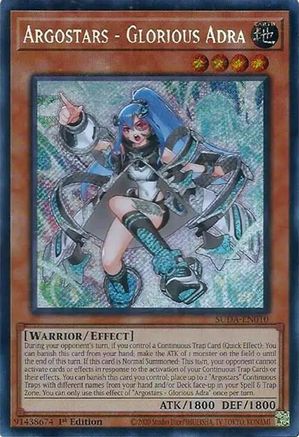 Argostars - Glorious Adra - SUDA-EN010 Secret Rare 1st Edition