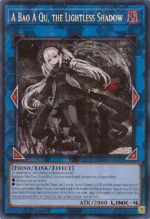 A Bao A Qu, the Lightless Shadow - SUDA-EN049 Secret Rare 1st Edition