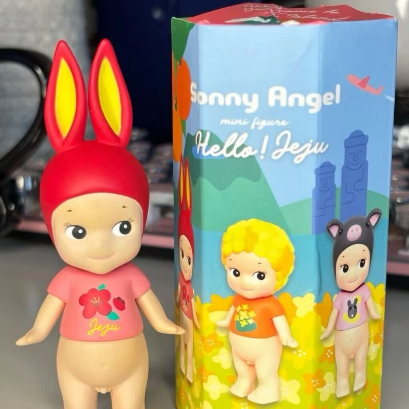 Sonny Angel Hello Jeju Series Camellia Rabbit