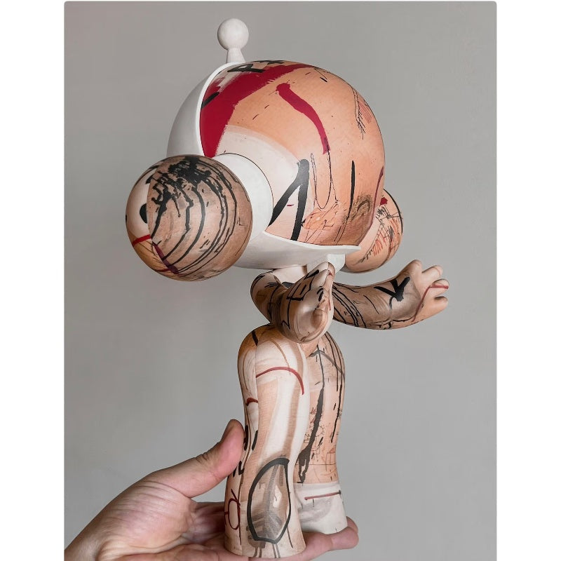 MEGA α SKULLPANDA Jean-Michel Basquiat 400% 001 Limited Figurine