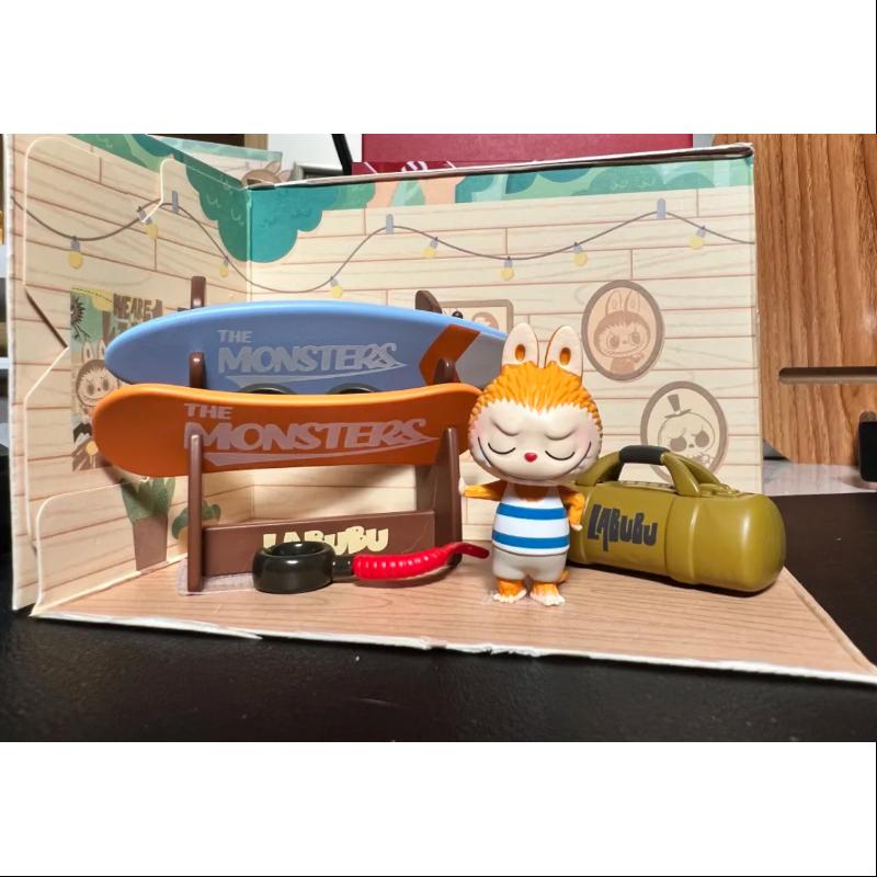 Labubu The Monsters Home of the Elves Series Imaginary Surfing