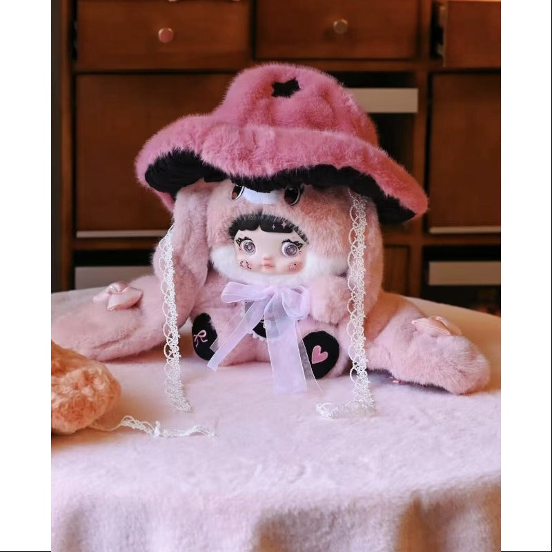 Nommi Mushroom Hat 400% Vinyl Plush Doll Series Caprielle