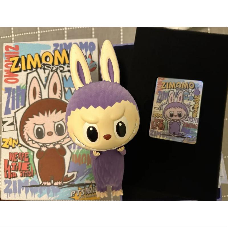 Labubu The Monsters Zimomo Fuzzy Purple PTS LIMITED