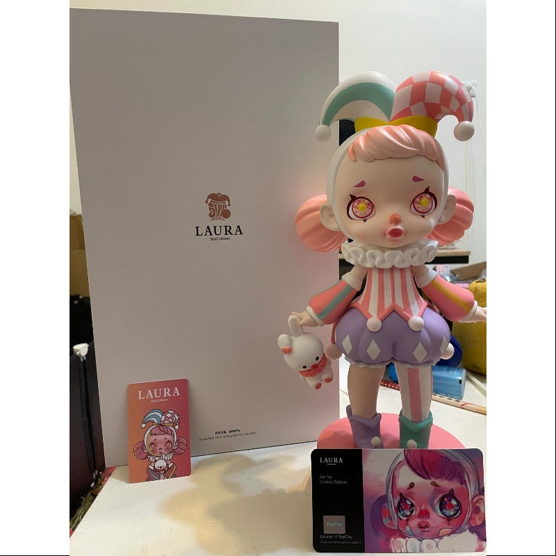 Laura Sad Clown Pink 400% Figurine ToyCity 2020 Limited Edition