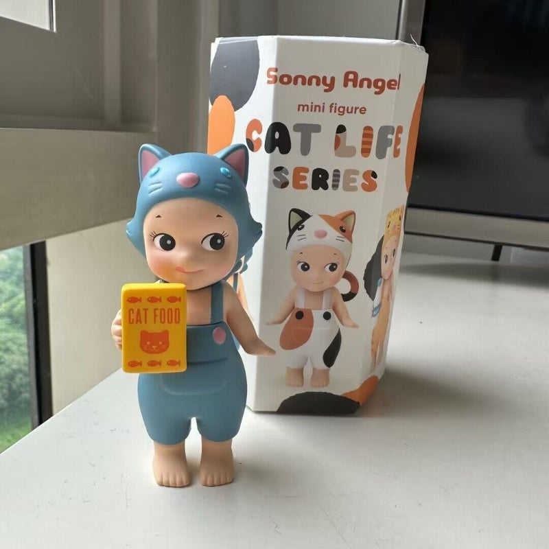 Sonny Angel Cat Life Series Bluish Gray