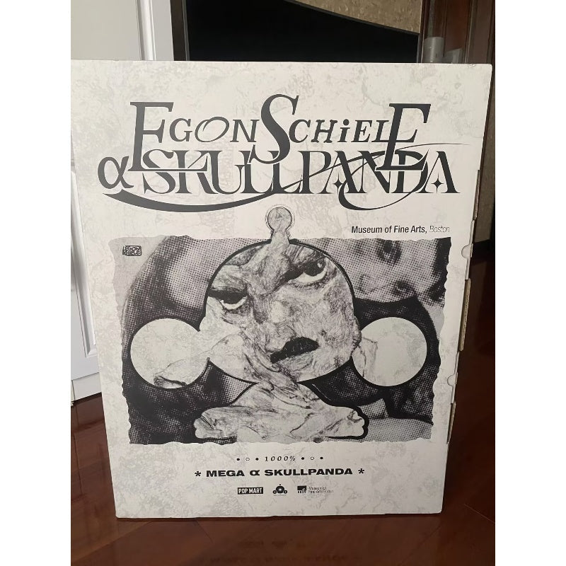 MEGA α SKULLPANDA Egon Schiele 1000% Limited Figurine