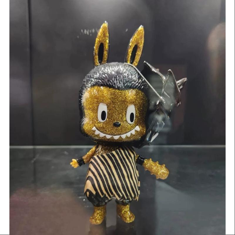 Labubu The Monsters X Oni Ninja Black Golden LIMITED