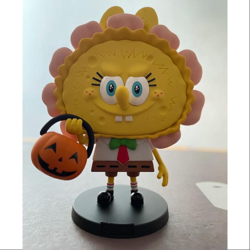 Labubu The Monsters x SpongeBob Series The Pumpkin