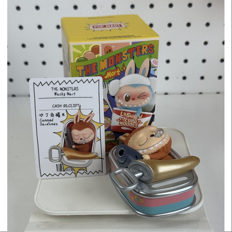 Labubu The Monsters Wacky Mart Series Canned Sardines