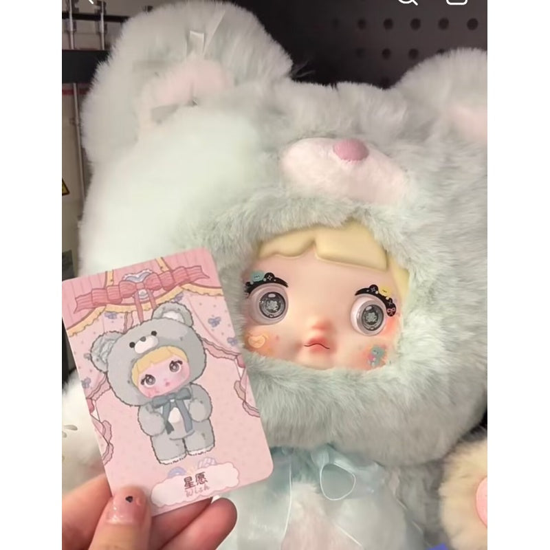 Nommi Good Night,Bear 400% Vinyl Plush Doll Series Wish