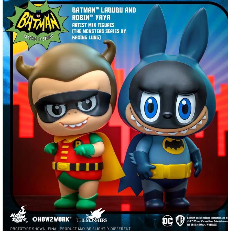 Labubu The Monsters Batman Labubu & Robin YAYA HongKong LIMITED