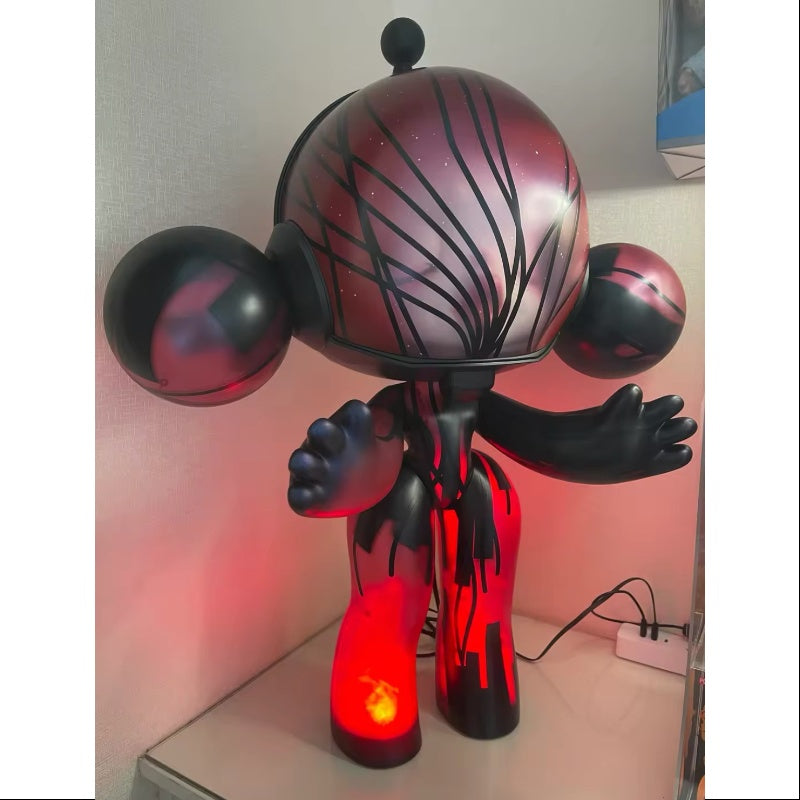 MEGA α SKULLPANDA Red Crystal 1000% 2025 Limited Edition