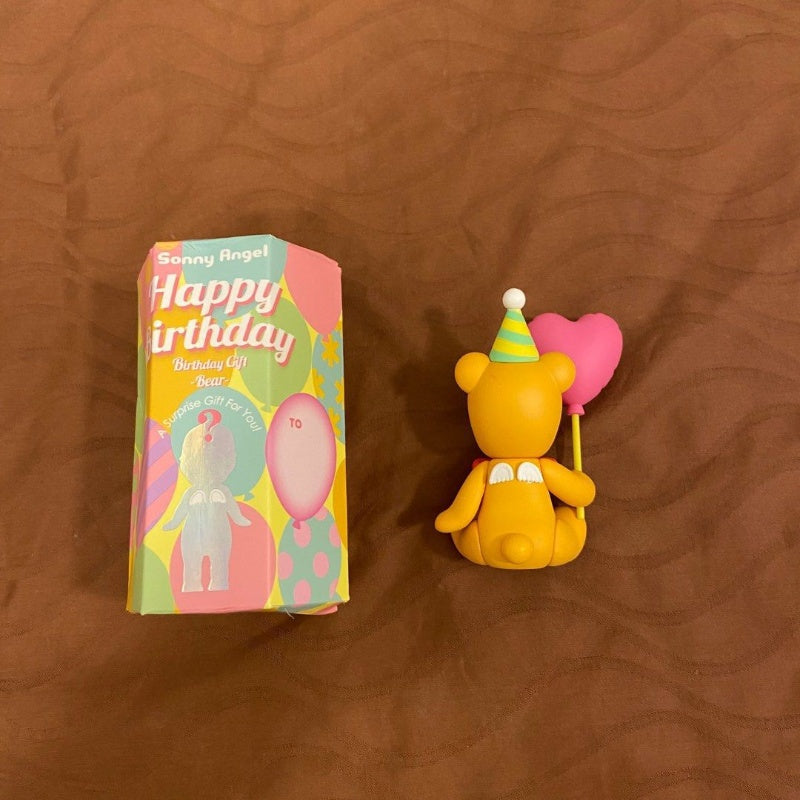 Sonny Angel Birthday Gift Bear Series Heart Balloon