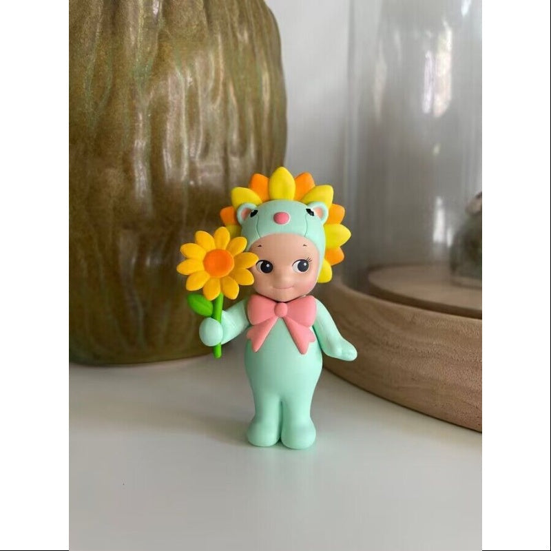 Sonny Angel  Flower Gift Series Sunflower Lion Mint Green
