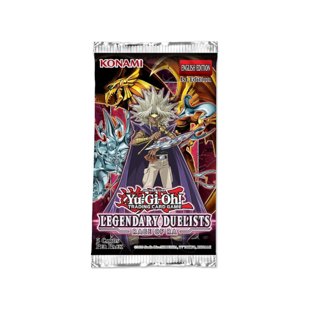 Yugioh - Legendary Duelists: Rage of Ra Booster Pack - 1st Edition