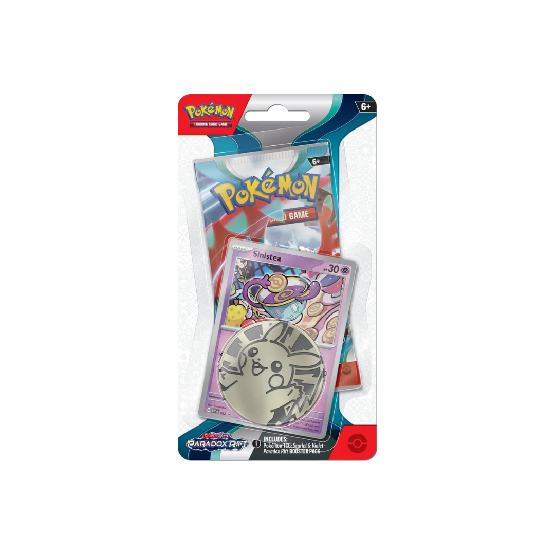 Pokemon - Scarlet and Violet - Paradox Rift - Checklane Blister - Sinistea