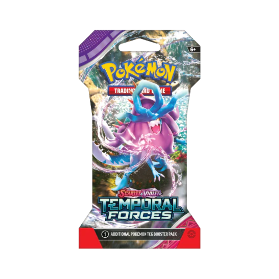 Pokemon SV Temporal Forces Sleeved Booster Pack (Random Art)
