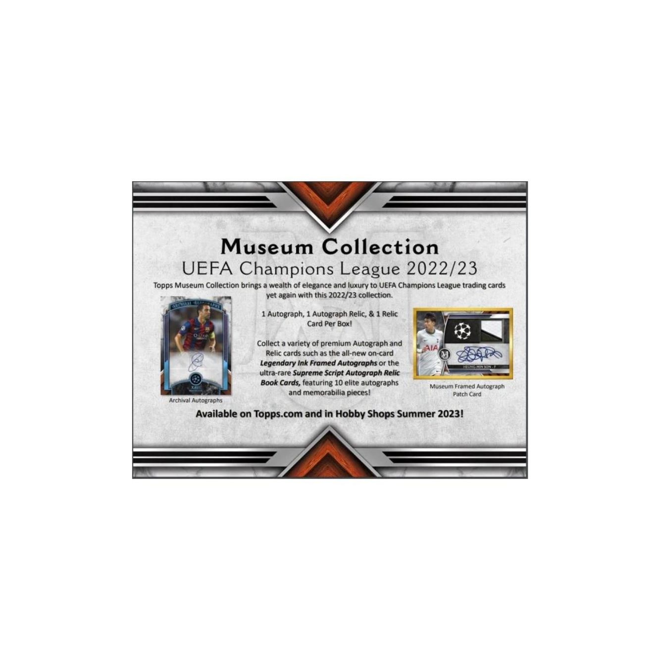 2022-23 Topps UEFA Champions League Museum Collection Soccer Hobby Box