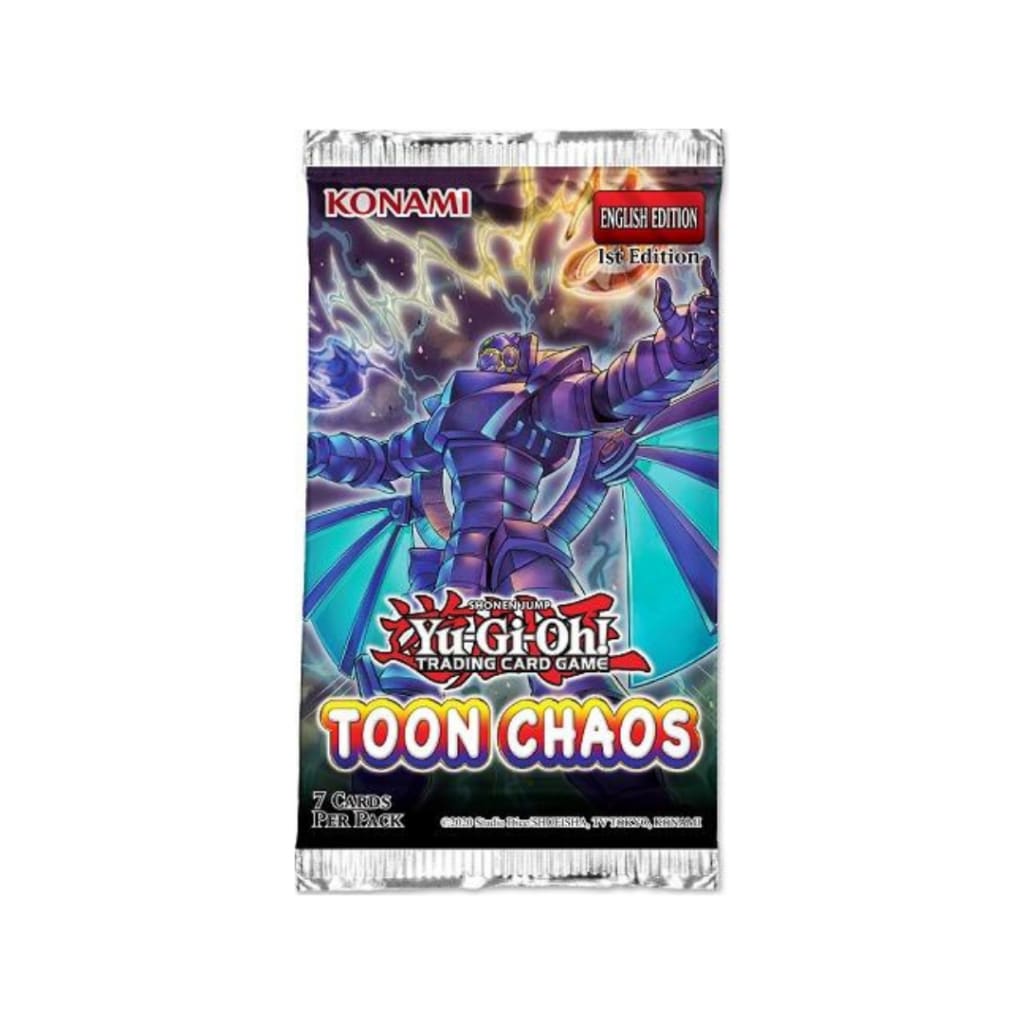 Yugioh Toon Chaos Booster Pack 1st Edition