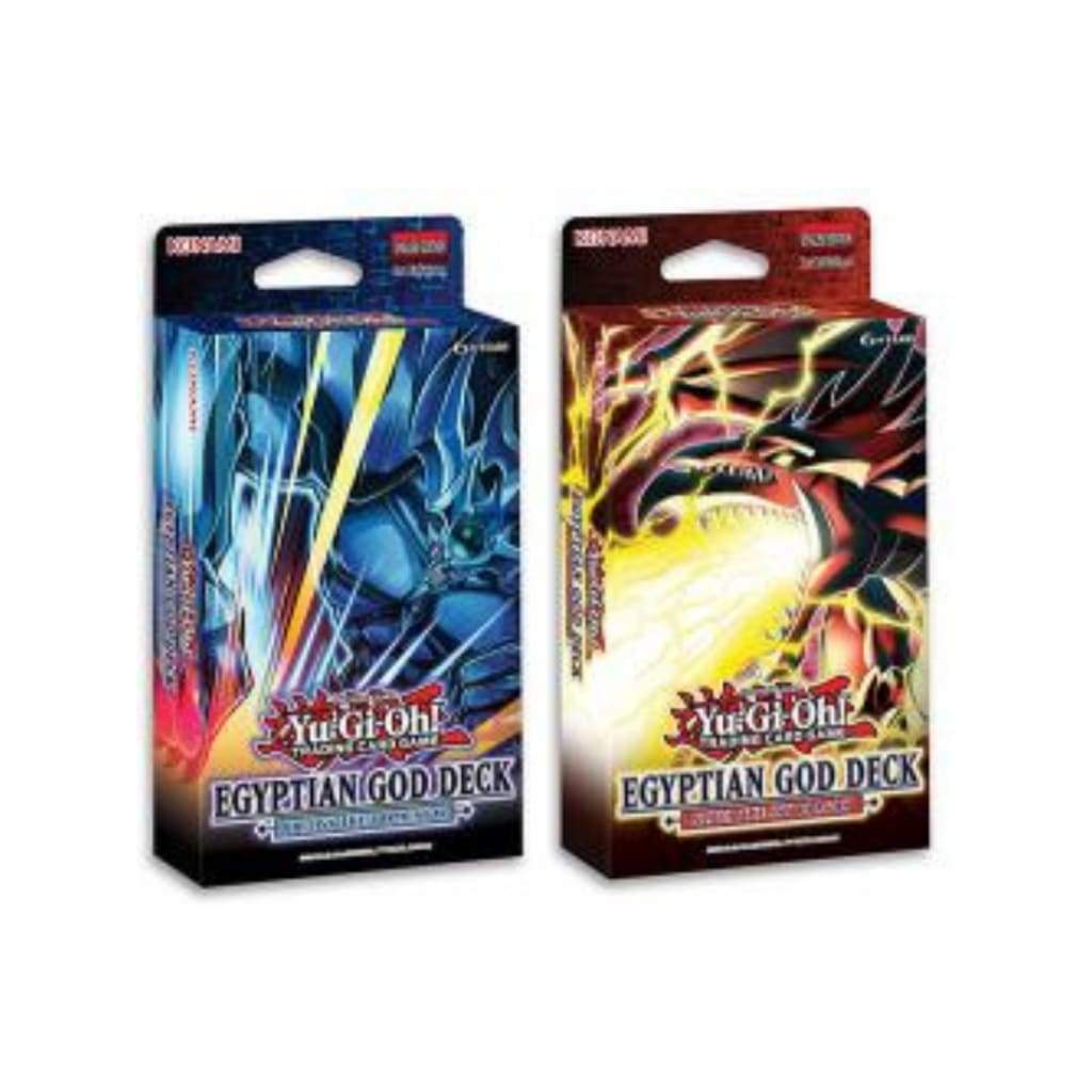 Yugioh Egyptian God Deck Bundle