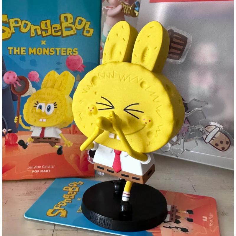 Labubu The Monsters x SpongeBob Series Nose Flute