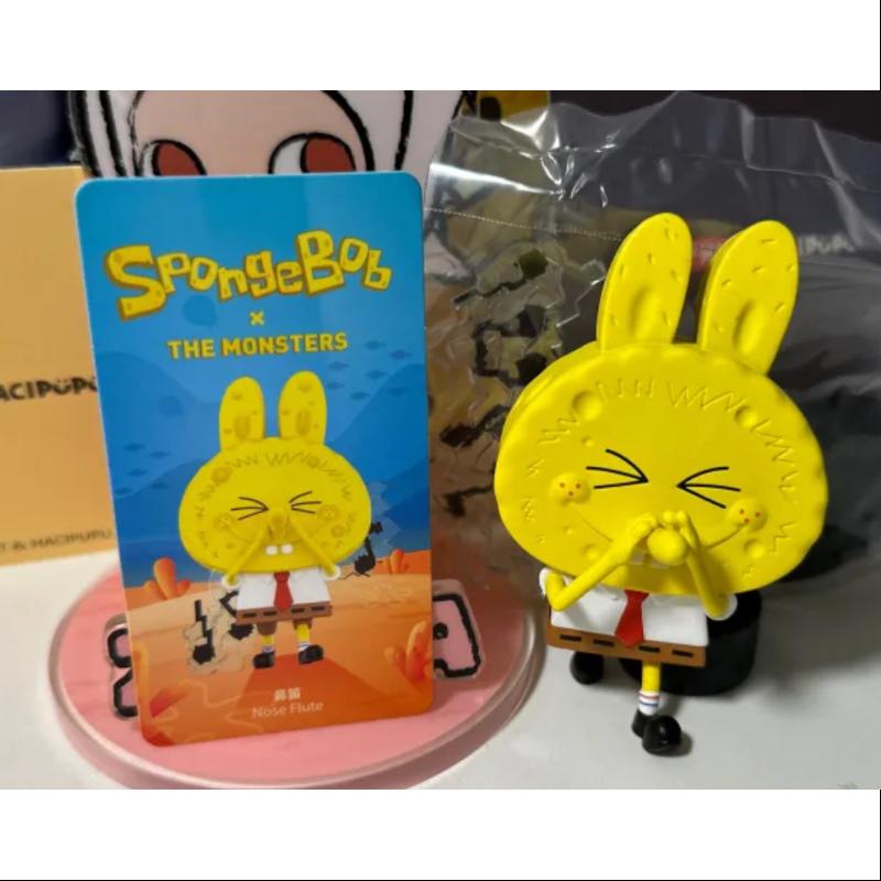 Labubu The Monsters x SpongeBob Series Nose Flute