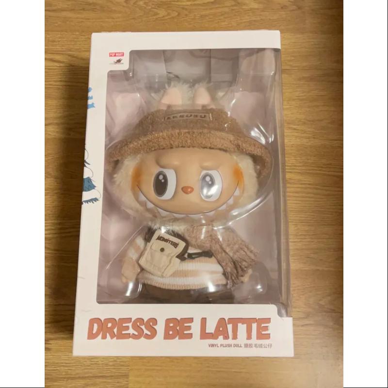 Labubu The Monsters Dress be Latte Vinyl Plush Doll Limited Edition