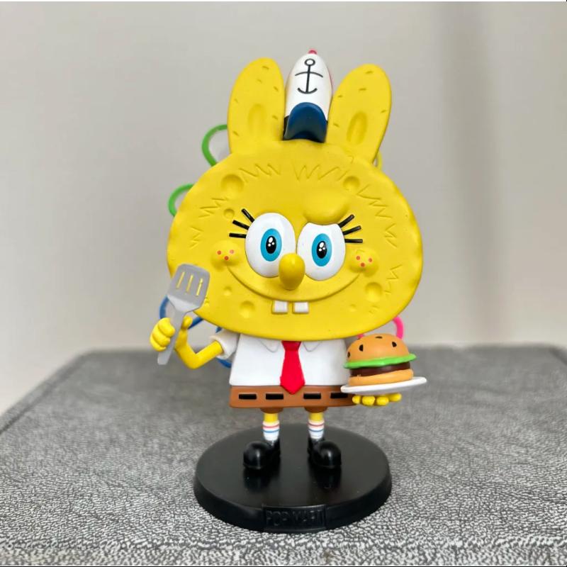 Labubu The Monsters x SpongeBob Series Champion Chef