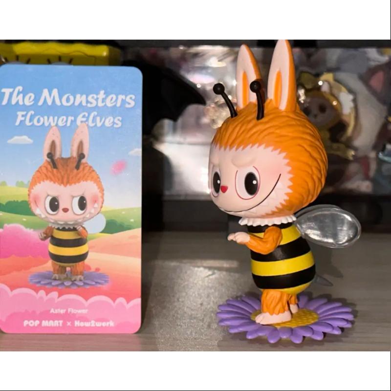 Labubu The Monsters Flower Elves Series Aster Flower