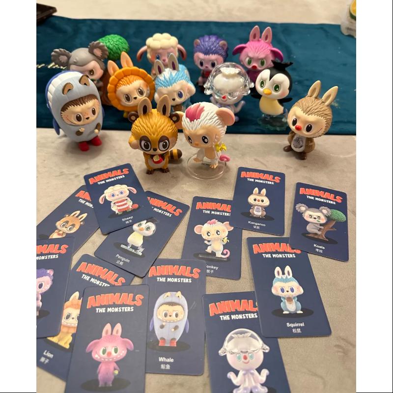 Labubu The Monsters Animals Series Whole Set Opened