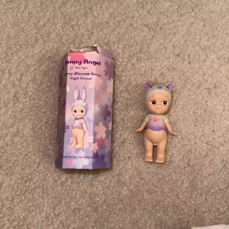 Sonny Angel Cherry Blossom Series-Night Version Calico Cat