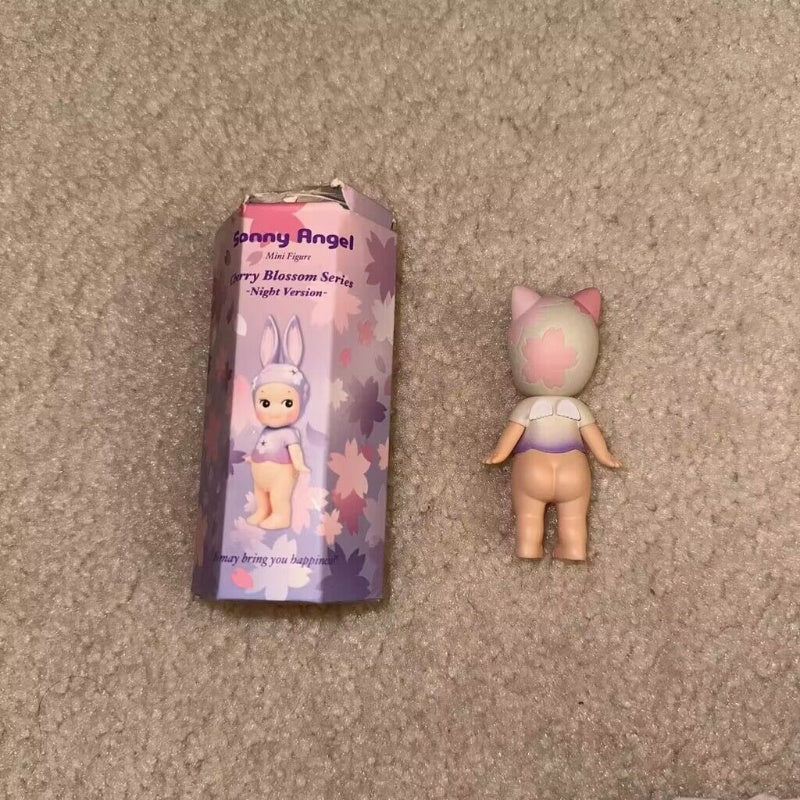 Sonny Angel Cherry Blossom Series-Night Version Calico Cat